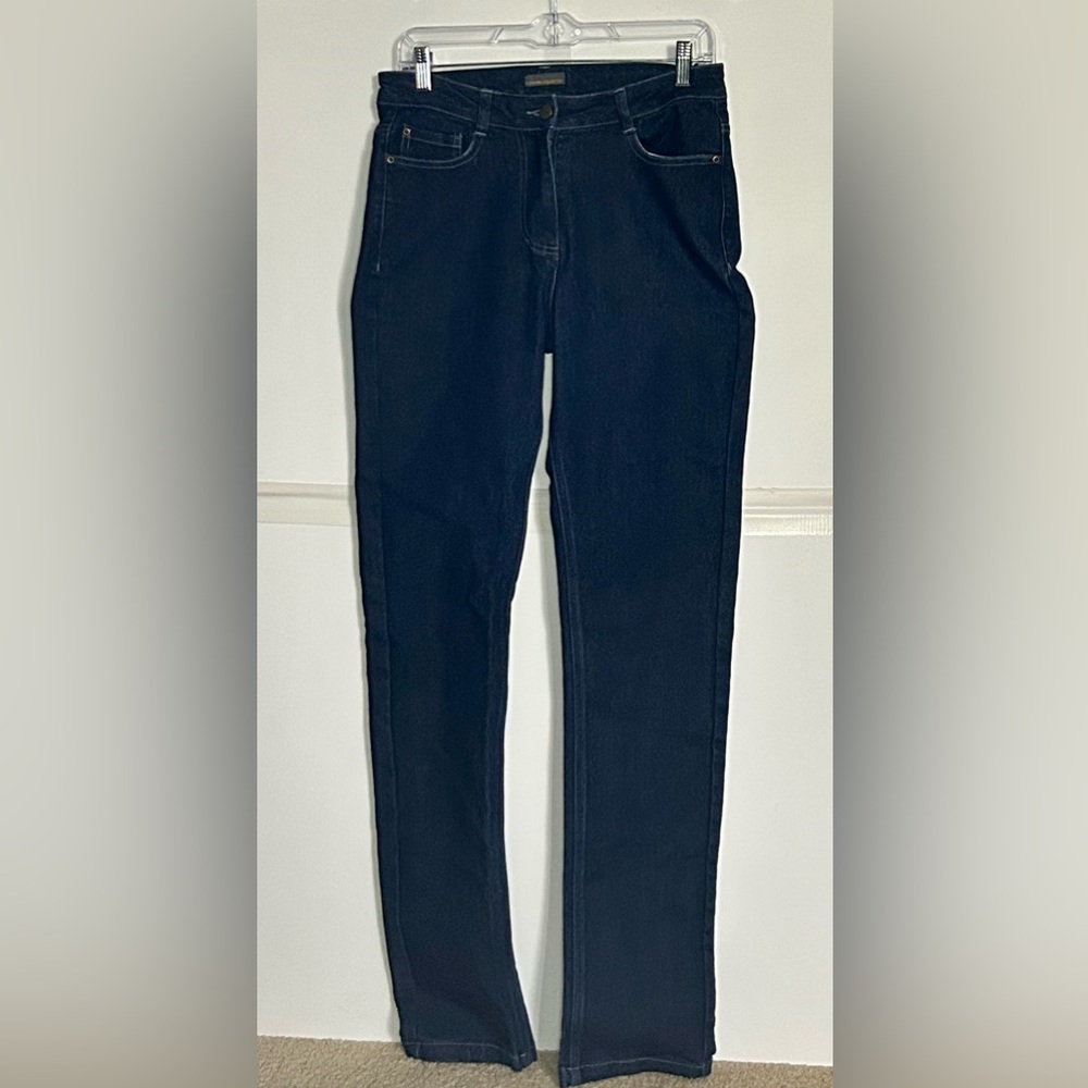 Apparel Collection Woman’s Dark Blue Straight Leg 10R Jeans